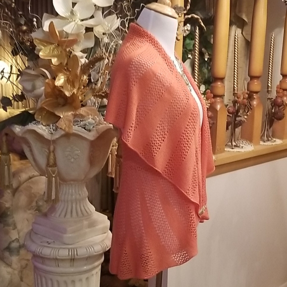 One7Six Crocheted Shawl Vest - Picture 4 of 9